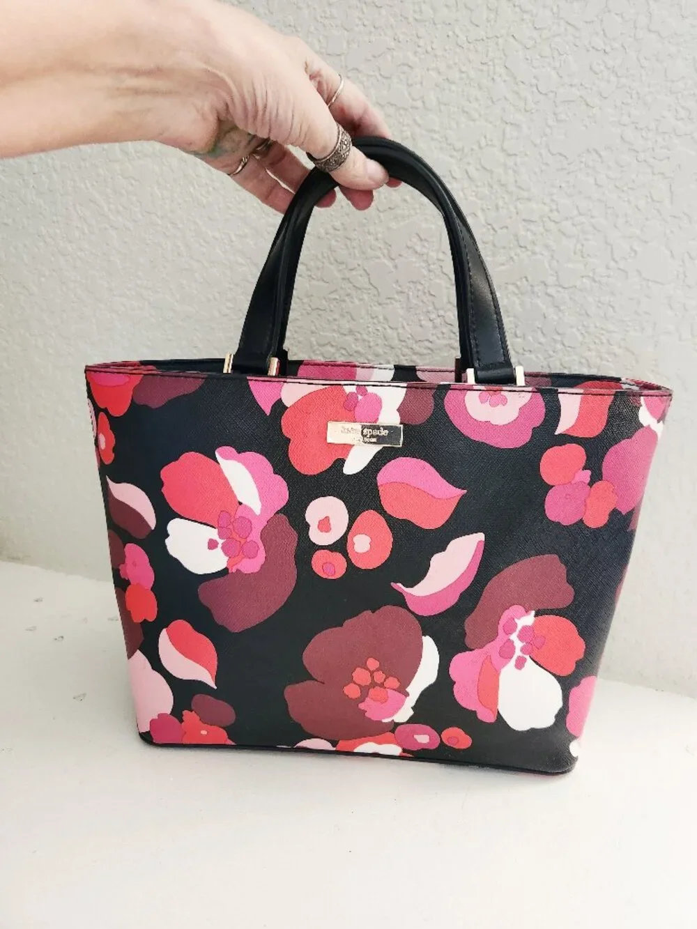 New Kate Spade NY Floral Shoulder Bag Purse